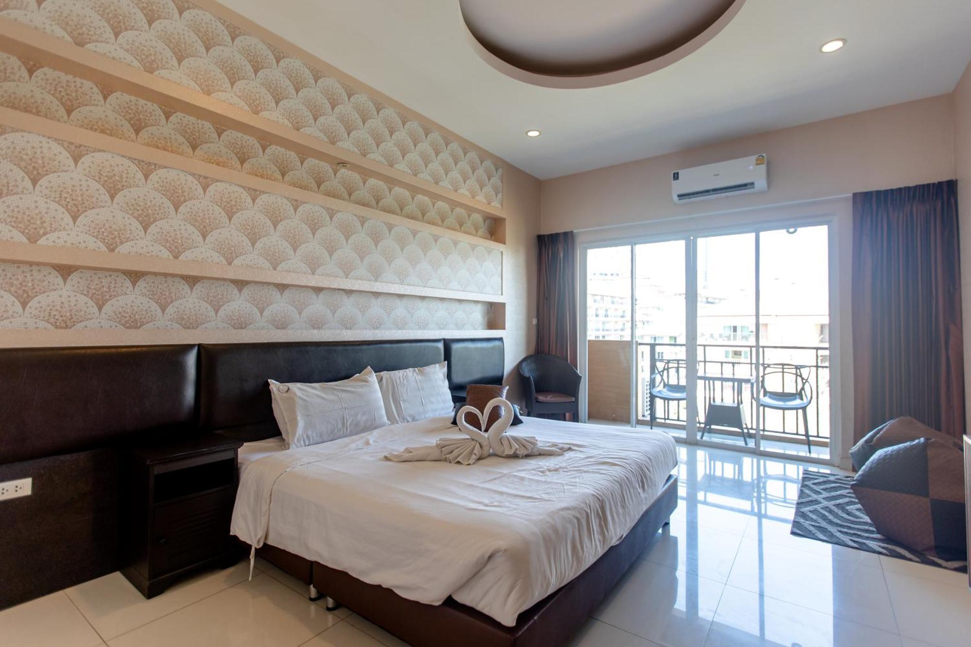 Sun Sky Resort Near Beach Джомтиен Бийч Екстериор снимка